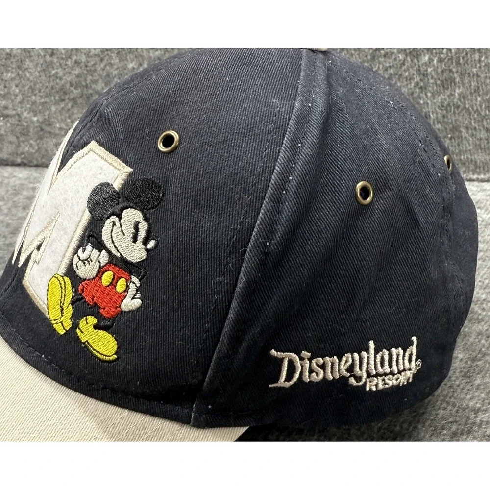 Vintage Disney‎ Parks Baseball Cap  Multicolor Mickey Mouse Hat Adjustable Strap